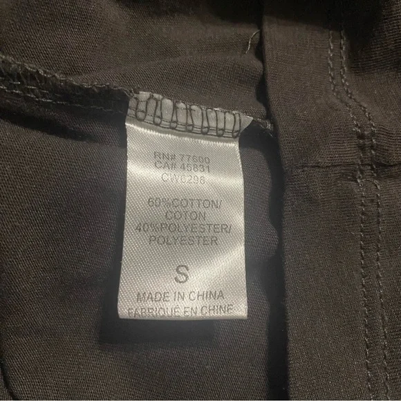 Chaser Wild Skull Tee Tshirt Black Animal Print Skull - Picture 5 of 5